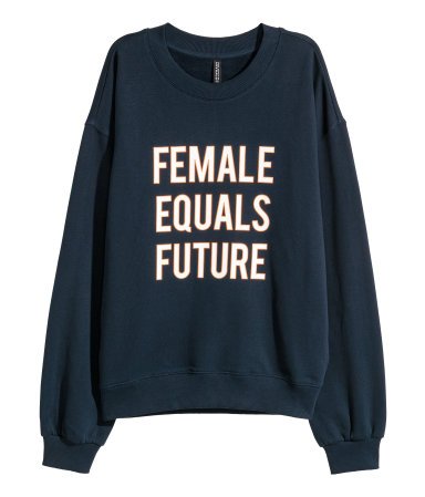 Oversized sweatshirt